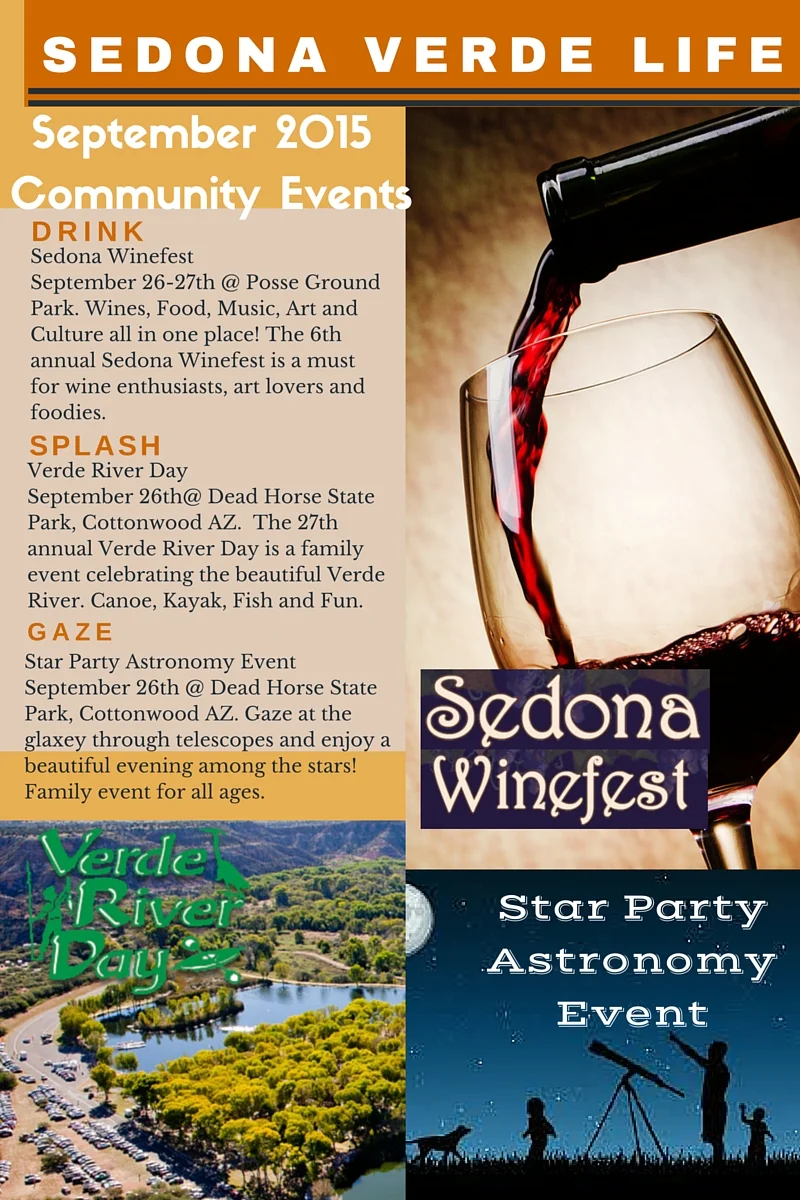 Sedona Verde Life - September 2015 Community Events 