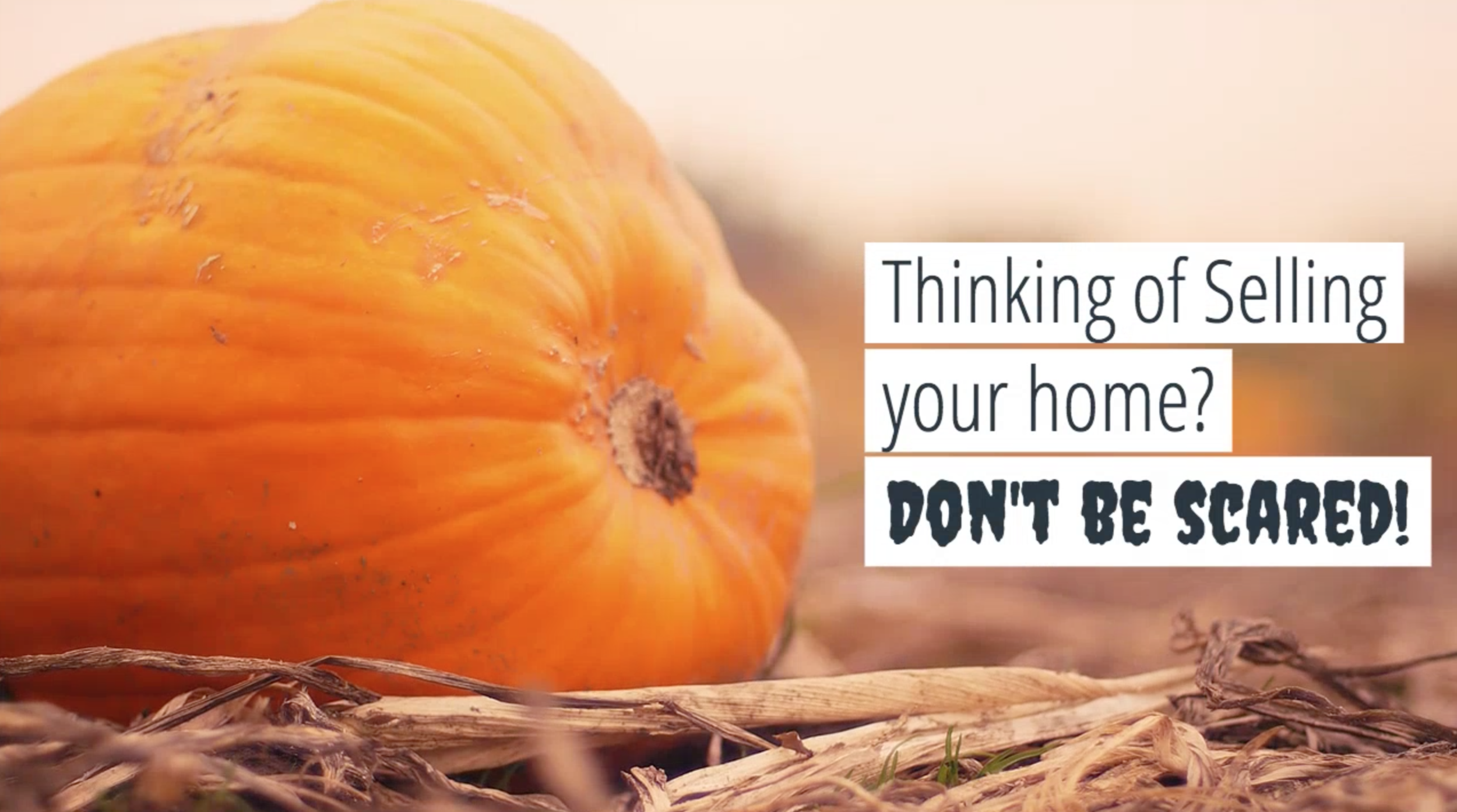 Scared of buying or selling a home? 