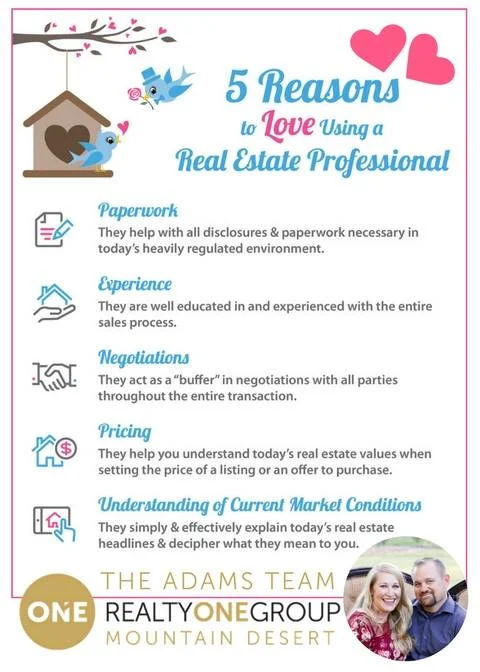5 Reasons To Love using a Realtor®