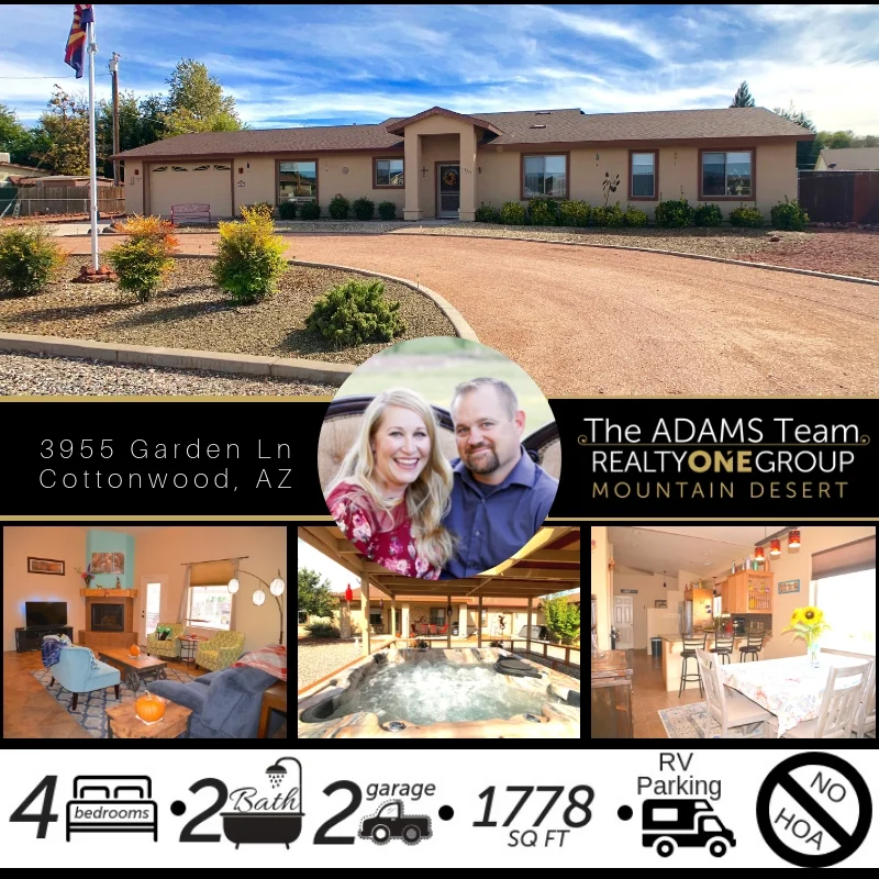 The perfect Cottonwood AZ home