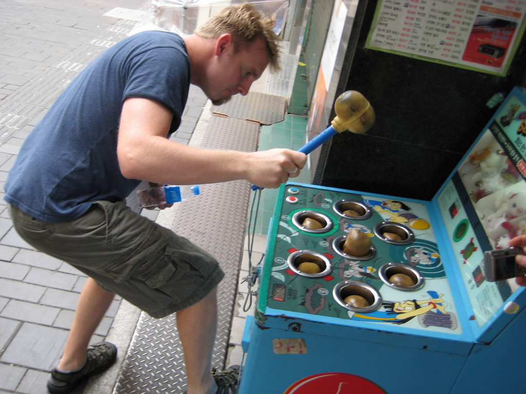 Upashaya goes to the fair. The management of doshas can be like this game of Whack-a-Mole. Just as you think you nailed one, the other bugger appears to torment you. 