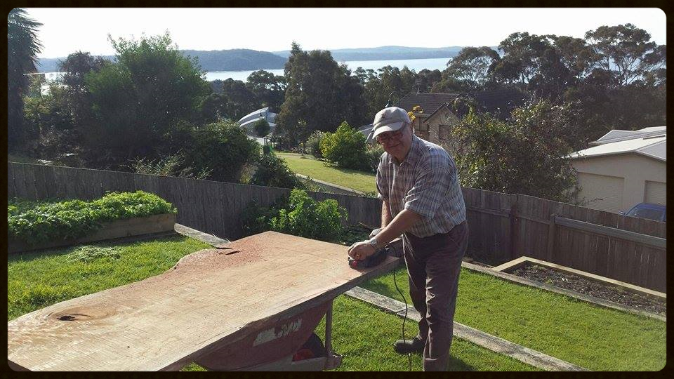 My childhood - sitting on planks of wood and going to get screwdrivers of various types and also the occasional beer carrier.