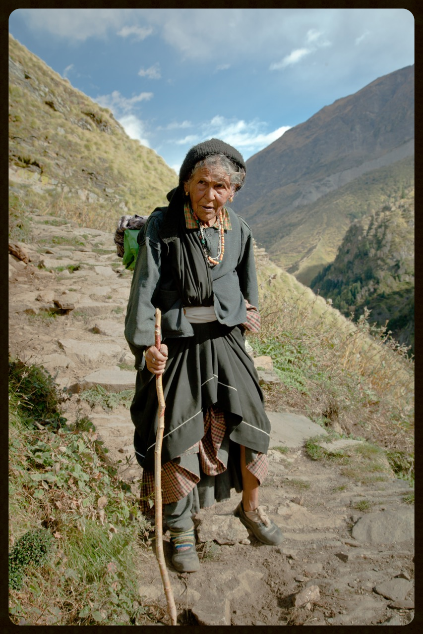 A candid capture of the hard life in mountain regions of Nandadevi east. How people survive here with herbs and harsh conditions teaches a lot. PHOTO CREDIT: DR SUMIT KESARKAR