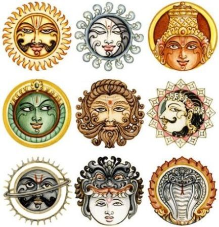 The 9 planets of vedic astrology