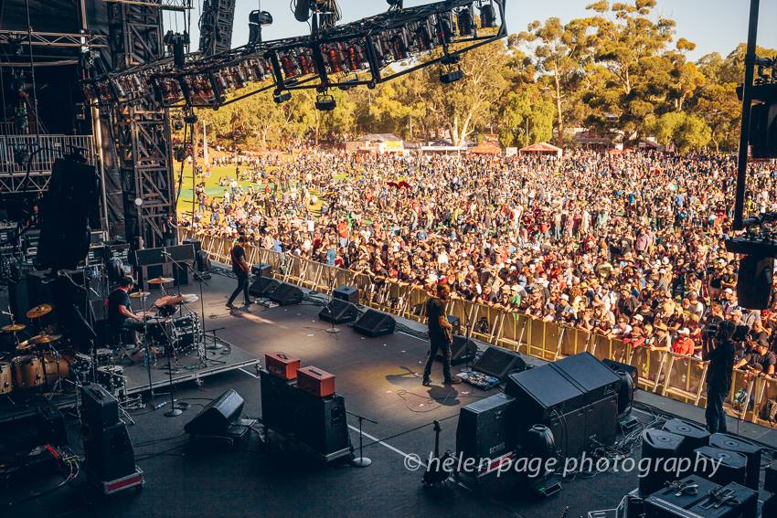 Grenadiers playing Bands On Track in 2015
