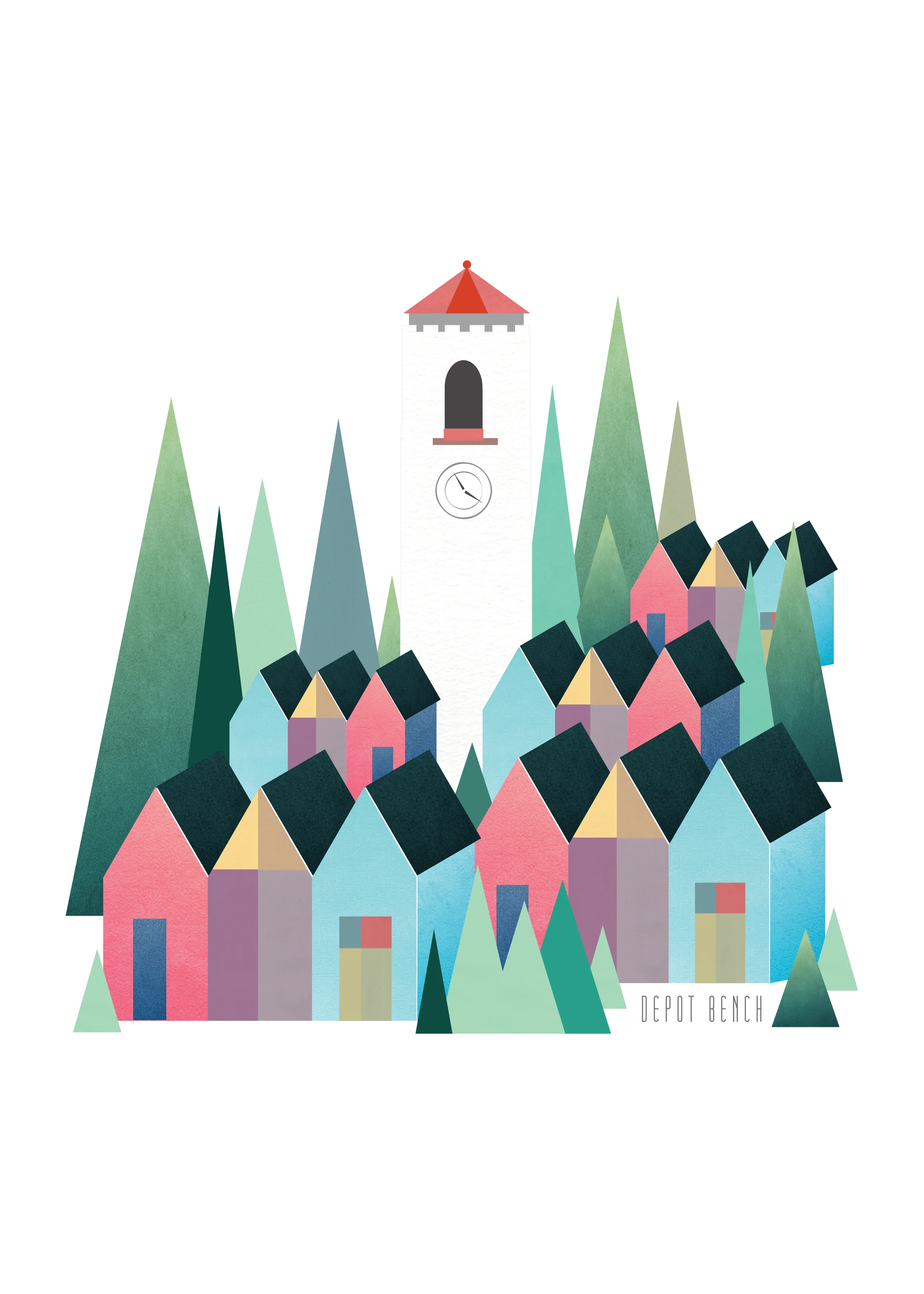 Boise Neighborhood Poster Series