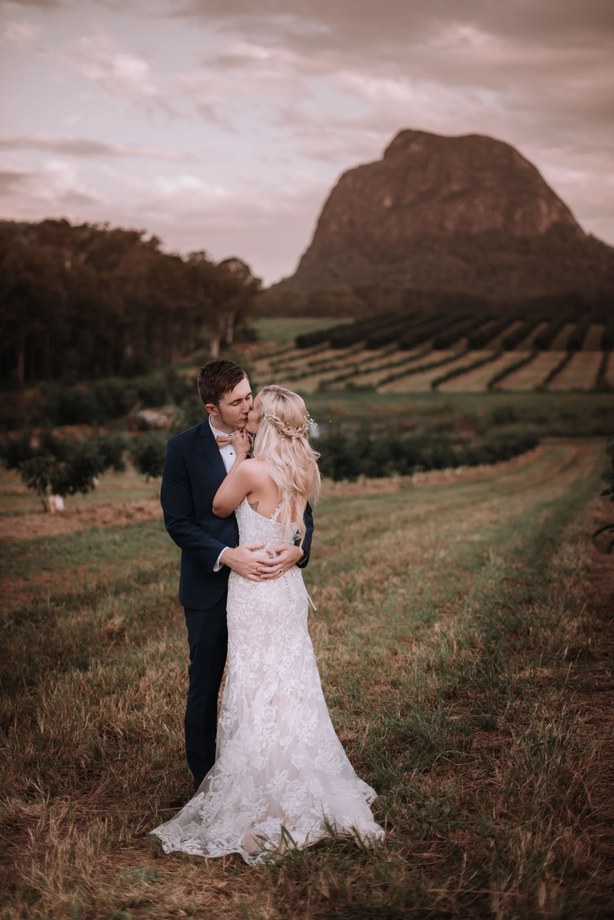 Lovelenscapes Photography • Visual Poetry • Sunshine Coast Wedding Photographer • Beerwah Hideaway Wedding • Luv Bridal Lace Wedding Gown
