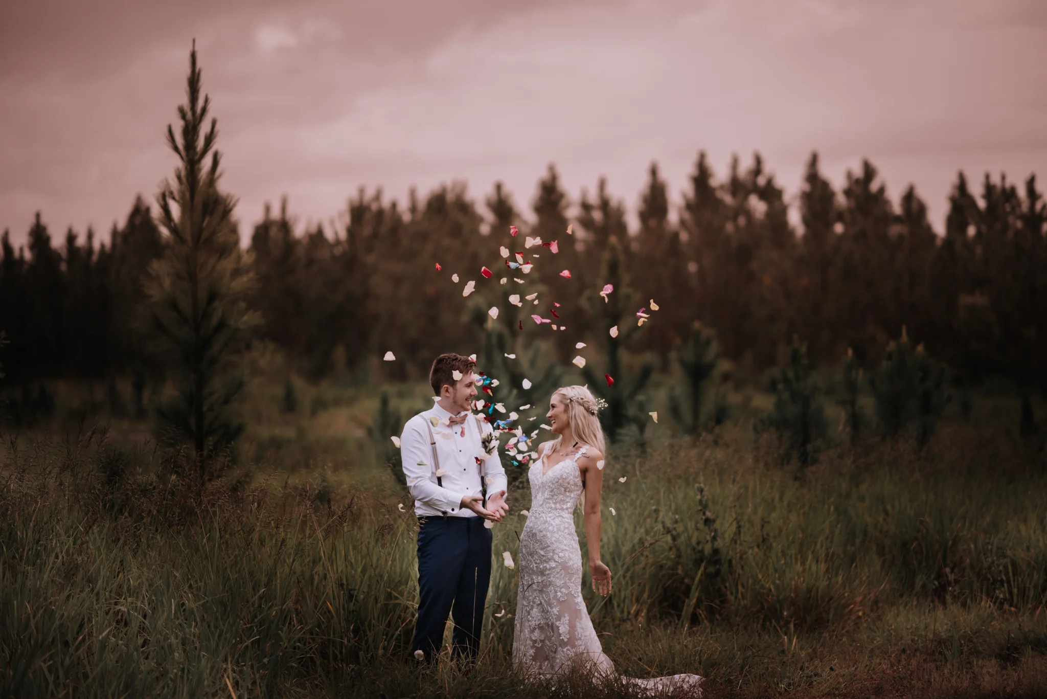 Lovelenscapes Photography • Visual Poetry • Sunshine Coast Wedding Photographer • Beerwah Hideaway Wedding • Luv Bridal Lace Wedding Gown