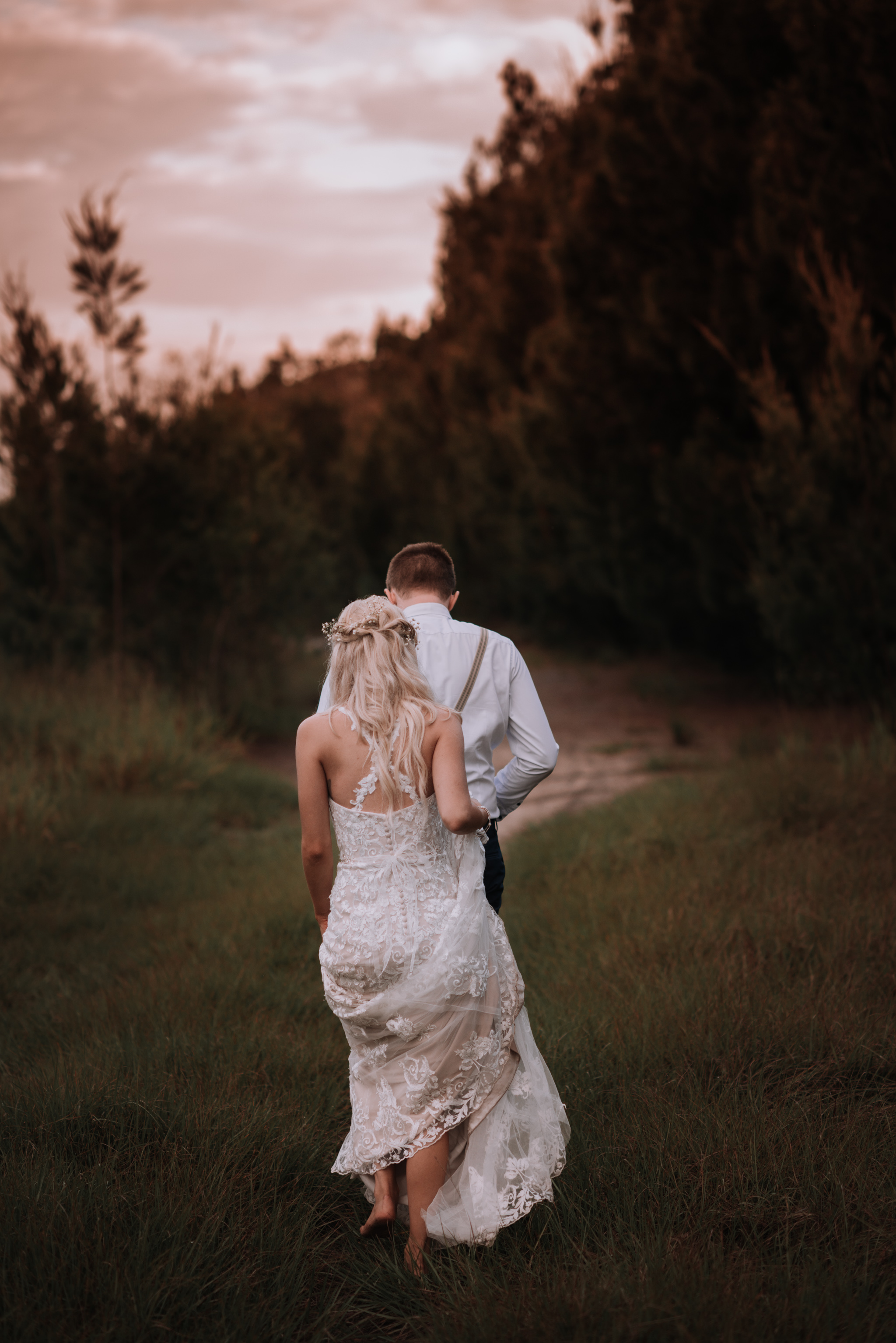 Lovelenscapes Photography • Visual Poetry • Sunshine Coast Wedding Photographer • Beerwah Hideaway Wedding • Luv Bridal Lace Wedding Gown