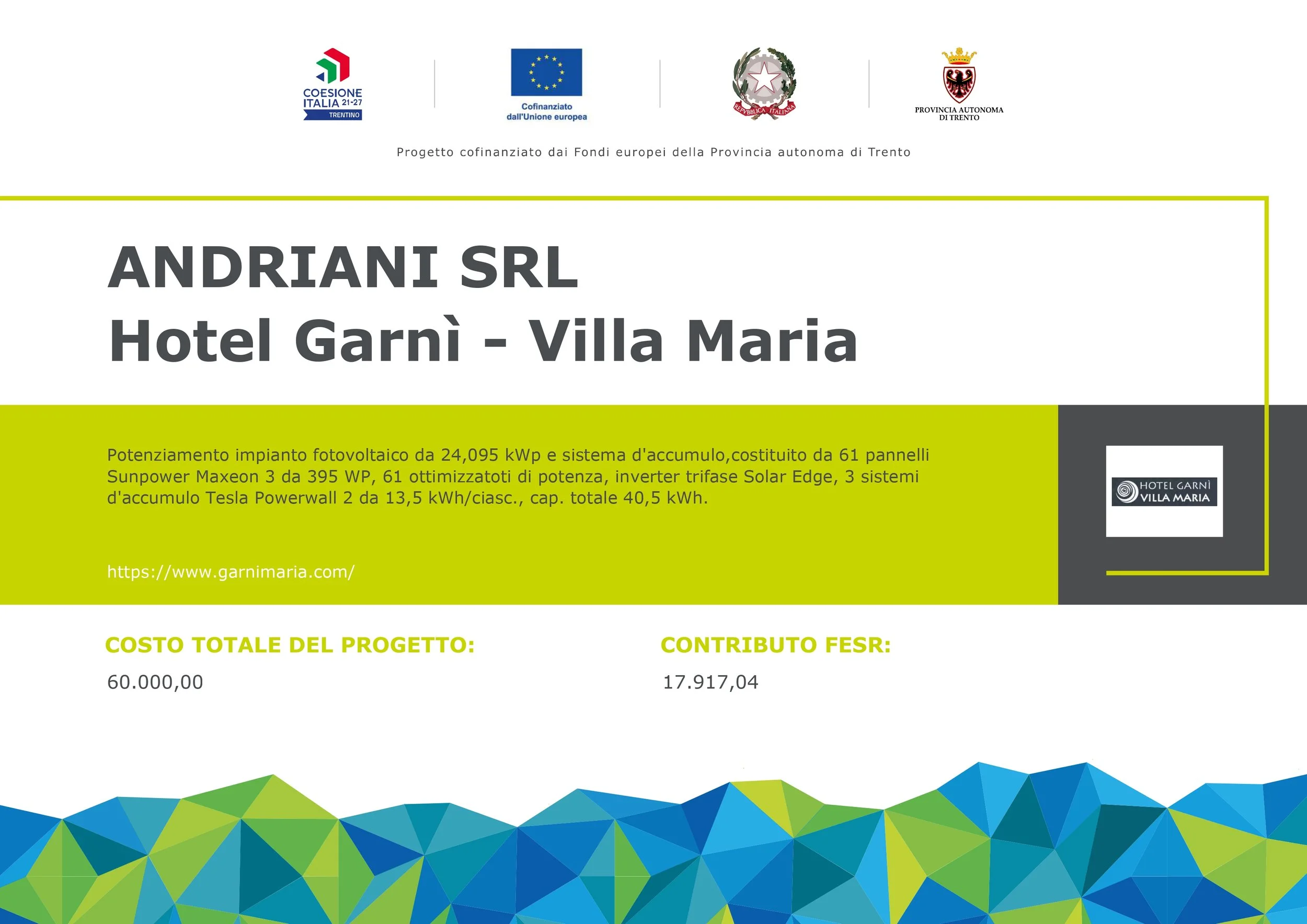 Volantino Bando Europeo