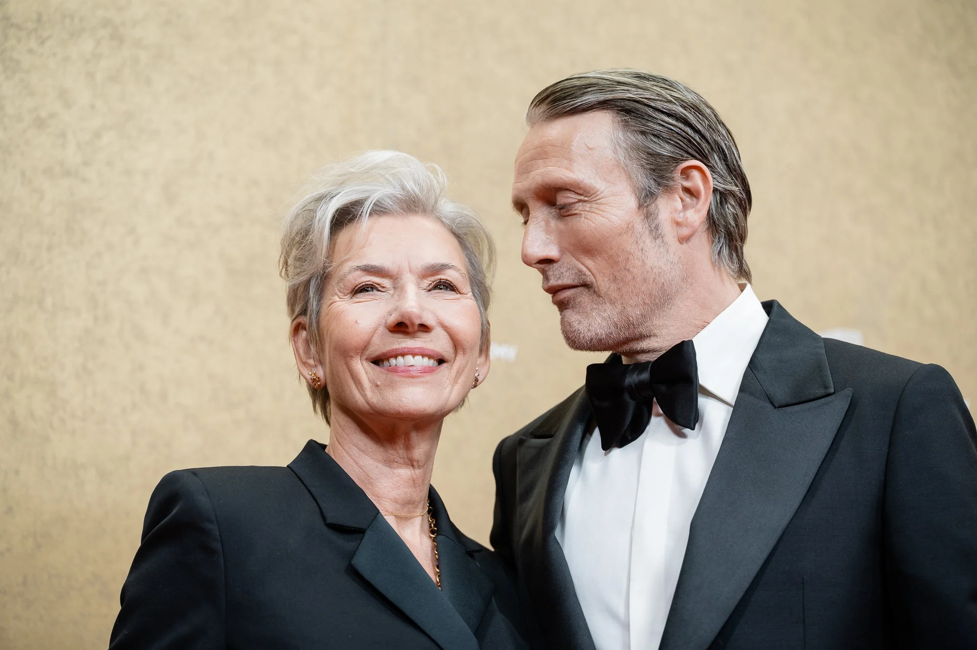 Mads Mikkelsen and Hanne Jacobsen