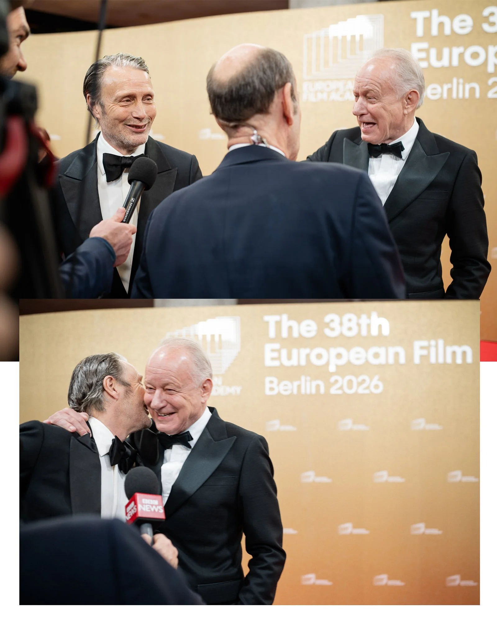 Mads Mikkelsen and Stellan Skarsgård