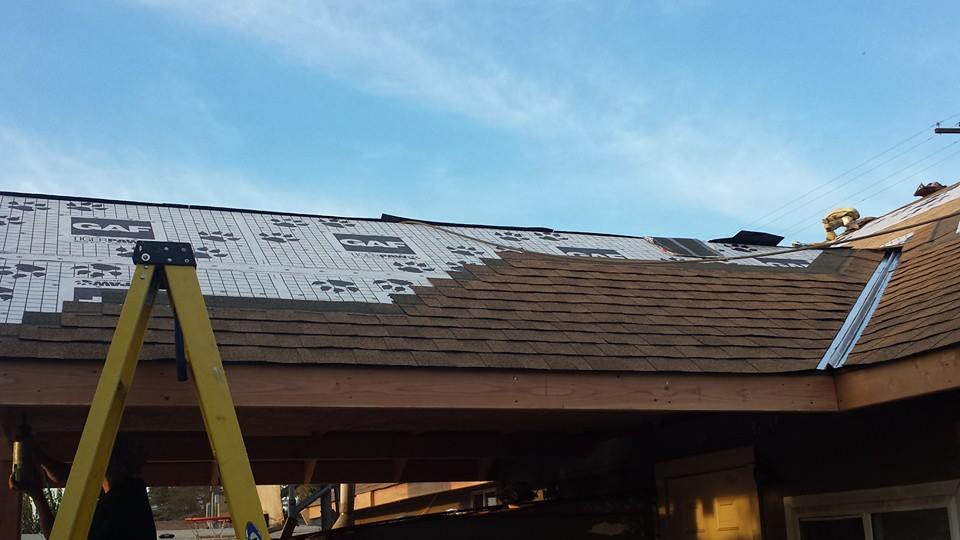 New Roof In Progress