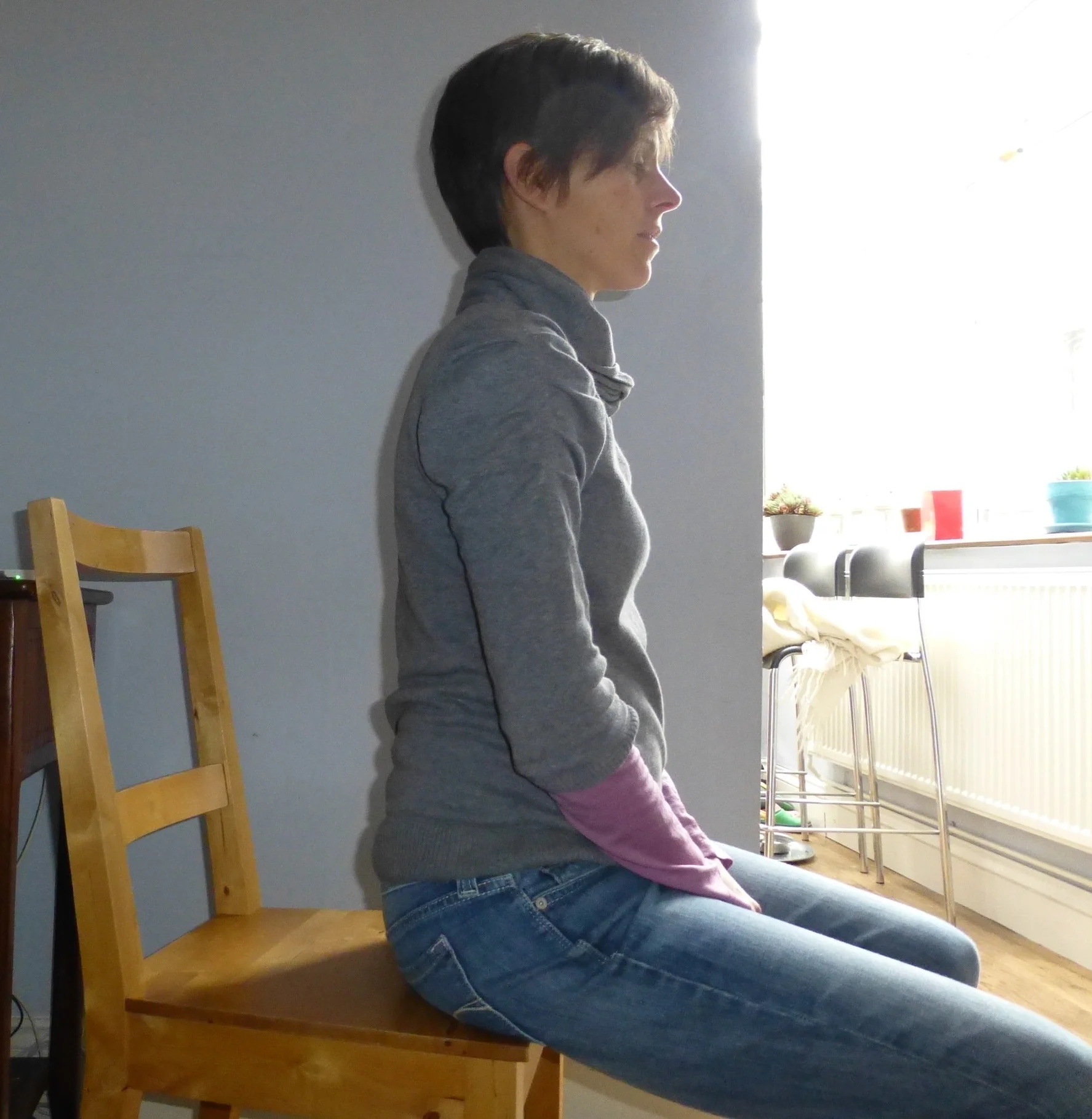 What is perfect posture?