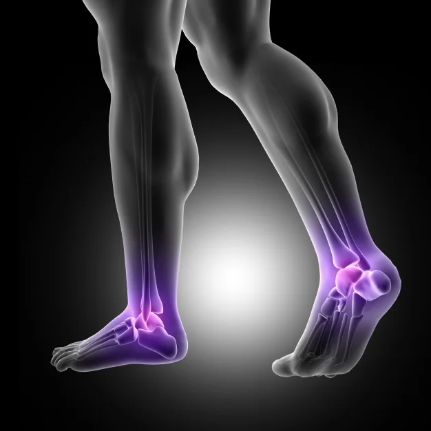 RED January - Day 9 - Ankles