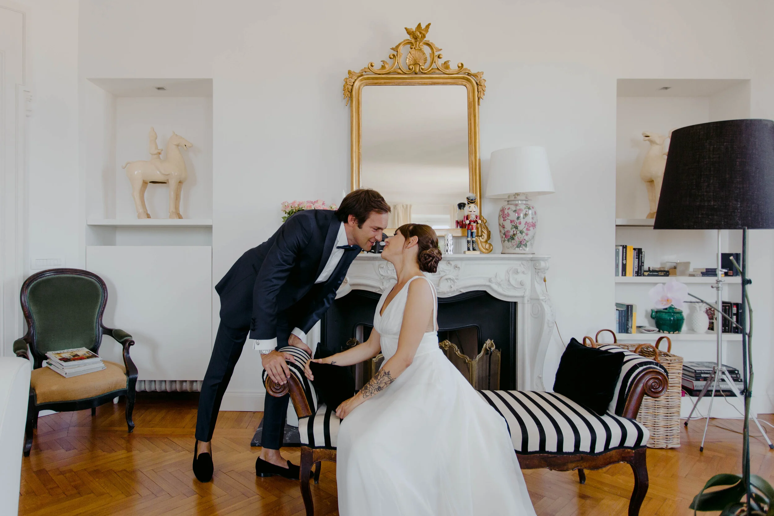 Céline + Marco - matrimonio al Ristorante Del Cambio