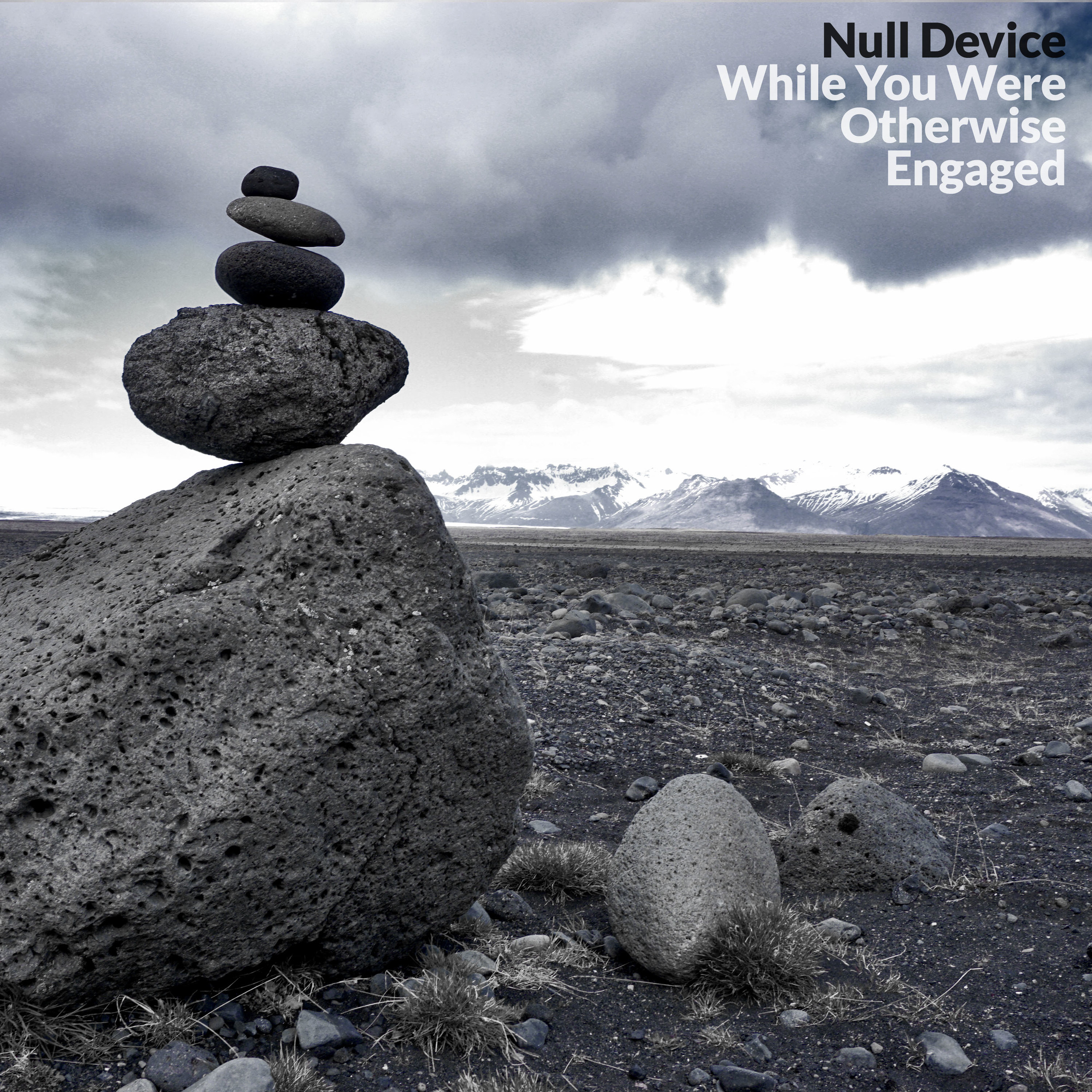 “While You Were Otherwise Engaged” is Null Device's sixth full-length album, and their first for Distortion Productions, LLC.