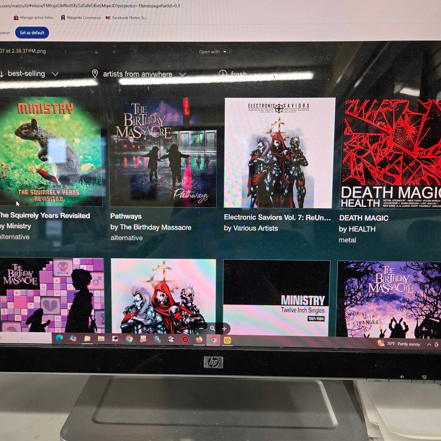 Thank you to everyone who contributed and supported this release! Electronic Saviors 7 is charting #3 on #bandcamp thanks to you all ❤️❤️❤️ #industrialmusictocurecancer #es7 #distortionproductions #metropolisrecords
.
.
.
#industrialmusic #ebm #post