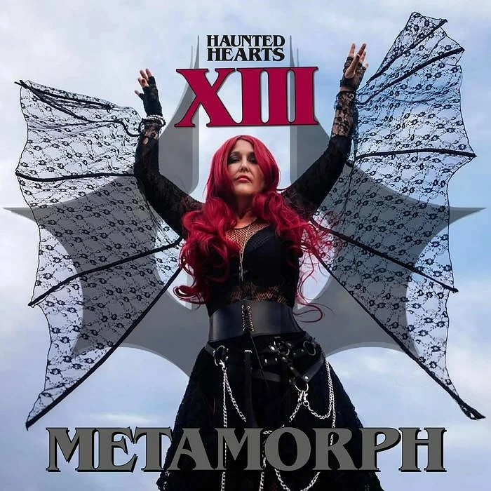 Just in time for spooky season! New @iammargotday Metamorph dropped! 

#metamorph #electronicmusic #darkelectronic #postpunk #alternative #goth #hauntedhearts #xiii #distortionproductions