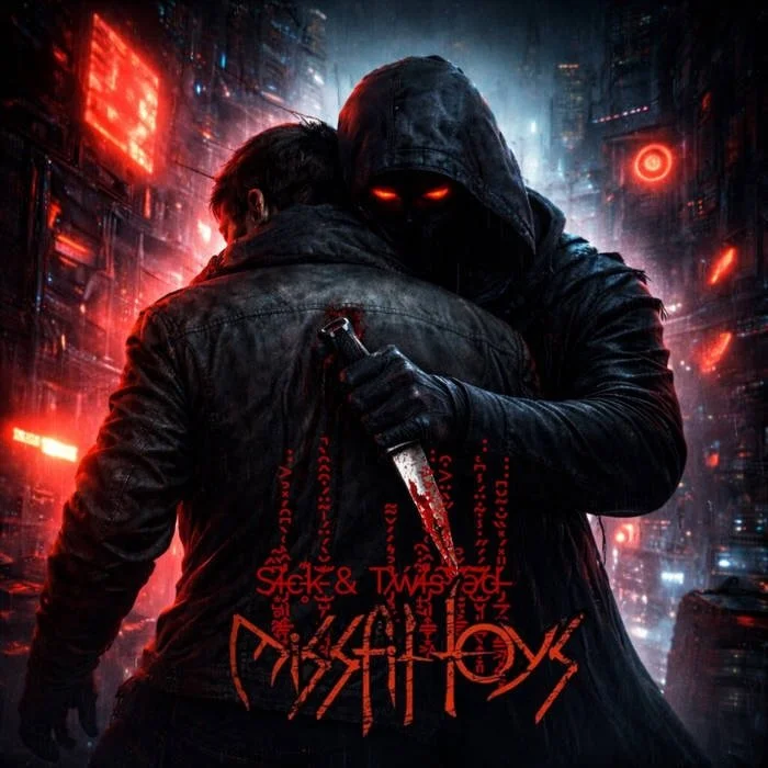 Out on Friday, March 13th is the new single from @missfittoys !! 

Sick &amp; Twisted includes remixes from @clekktor_official @godmodule @absyntheoffaith @dread_risks.official and @frontalboundary 

It's a solid dark electro single!  Put it on your 