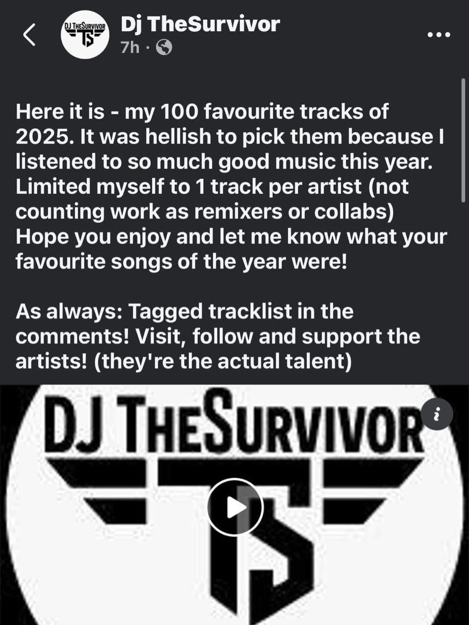 Well, this is an honor and a stellar list of artists, big love to @dj_thesurvivor 

@sapphira.official @redlokust @distortionproductions #djthesurvivor #sapphiravee #redlokust #distortionproductions #evilinnumbers