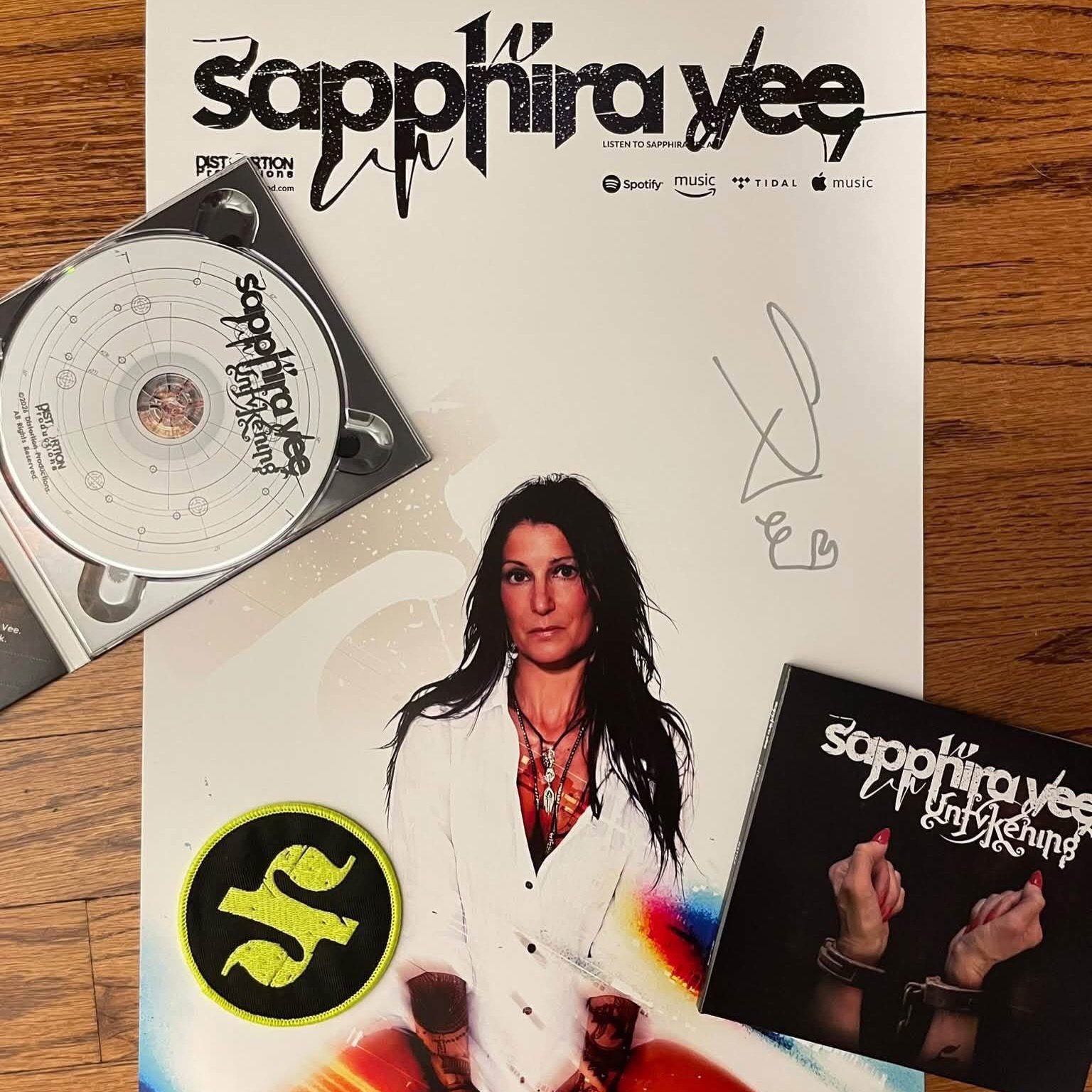 @sapphira.official 
UNFVKENING 

Remixes by 
@janejensenmusic 
Sawtooth
J.Robot
Steven OLaf

Mixed and mastered by Jules Seifert, Epic Audio Media

Only on @distortionproductions 

#sapphiravee #janejensen #distortionproductions #unfvkening #electron