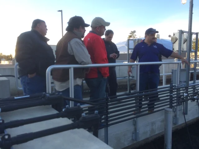 Touring Ellsworth with Mike Harris