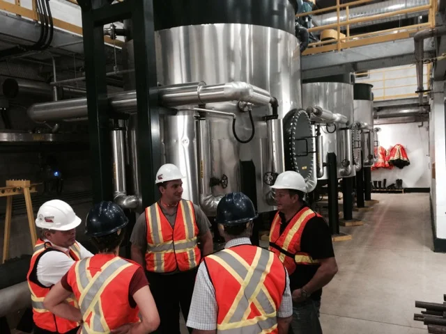3 Lystek process tanks at Dundalk facility.