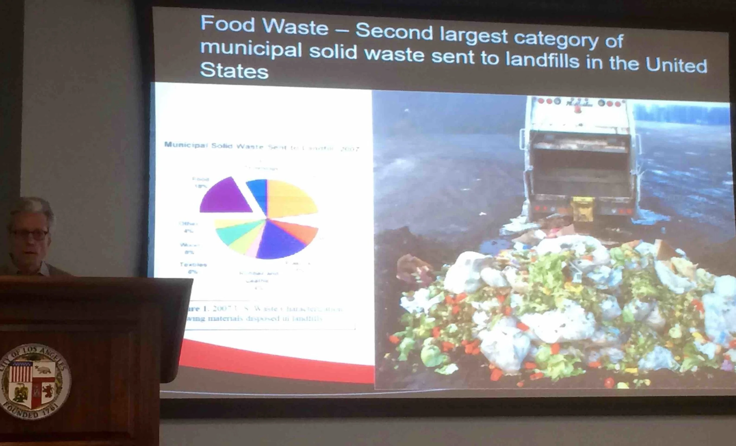 Drew McAvoy investigates food waste diversion from landfills for beneficial uses.