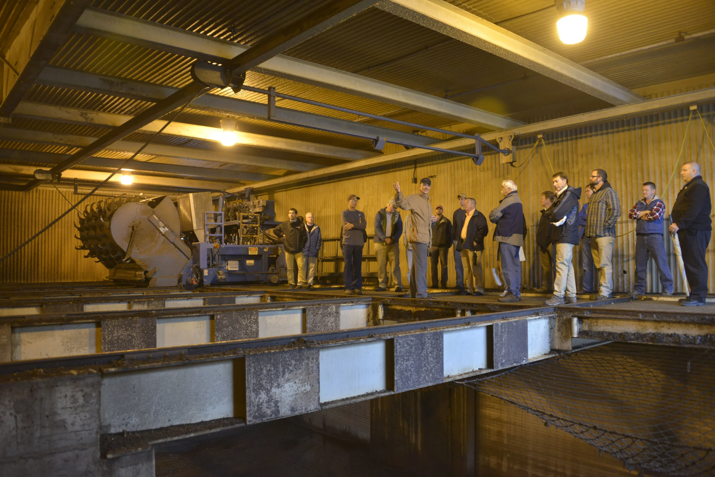 LAWPCA provided numerous tours of the compost facility, including as part of the North East Residuals & Biosolids Conference in Oct. 2014.