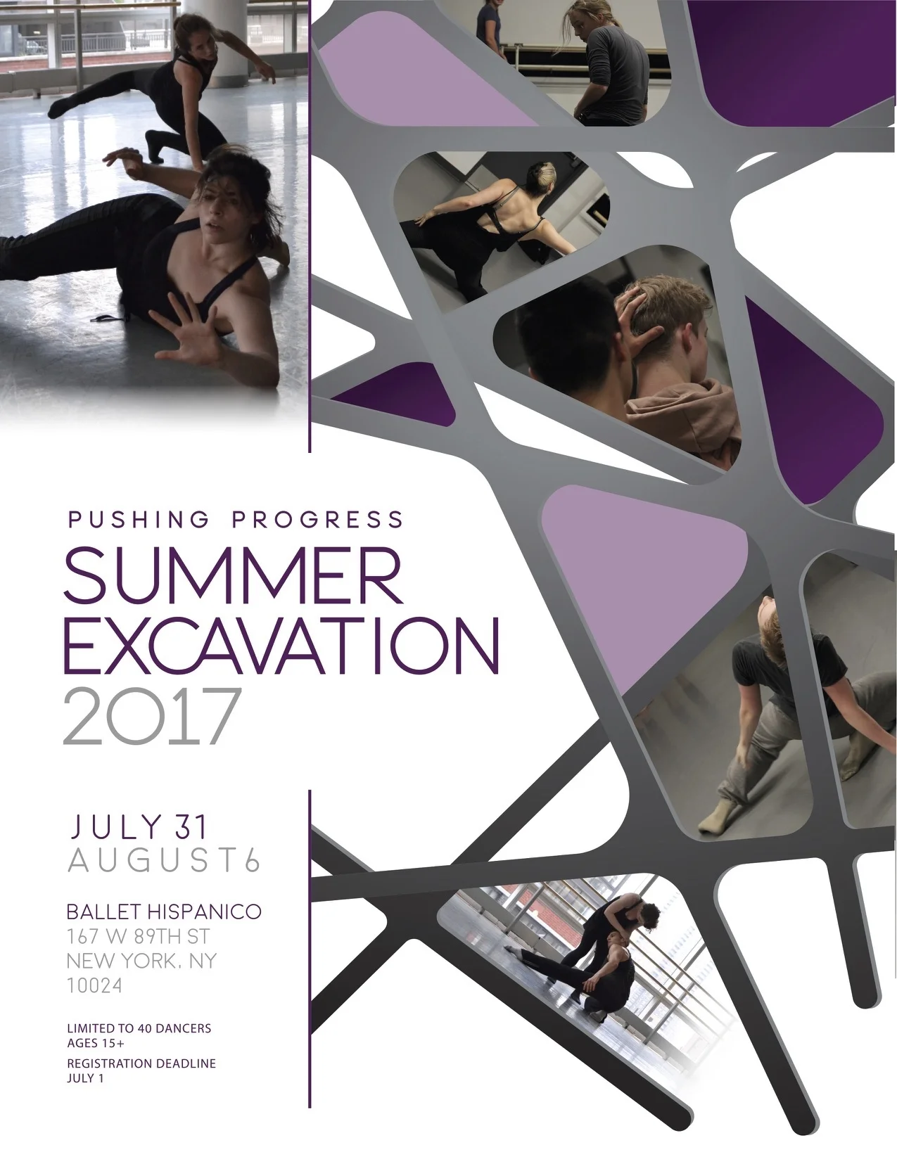 LIMITED TO 40 DANCERS AGES 15 +