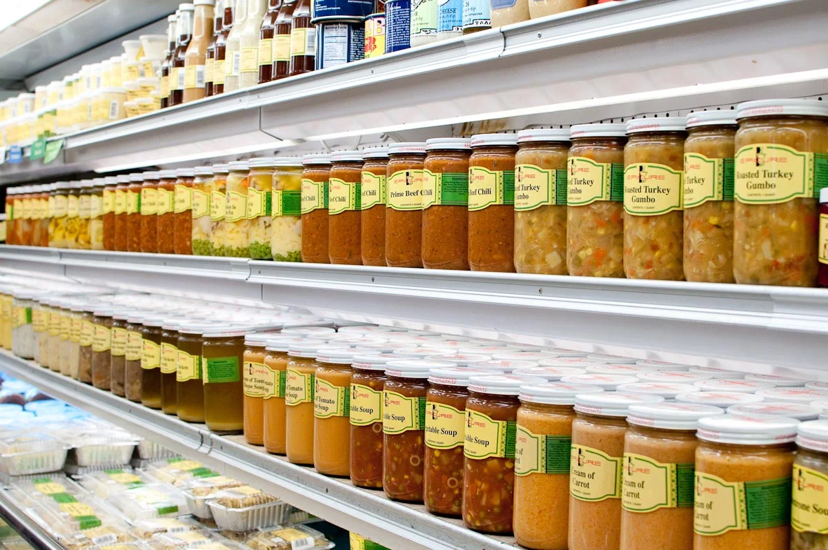House-made soups at Epicure Market | Photo Credit: Find. Eat. Drink.