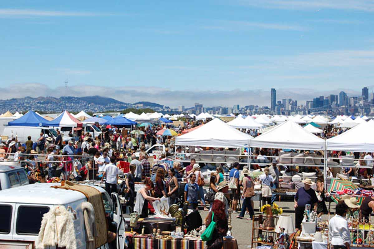 Photograph courtesy of Alameda Point Antiques Faire