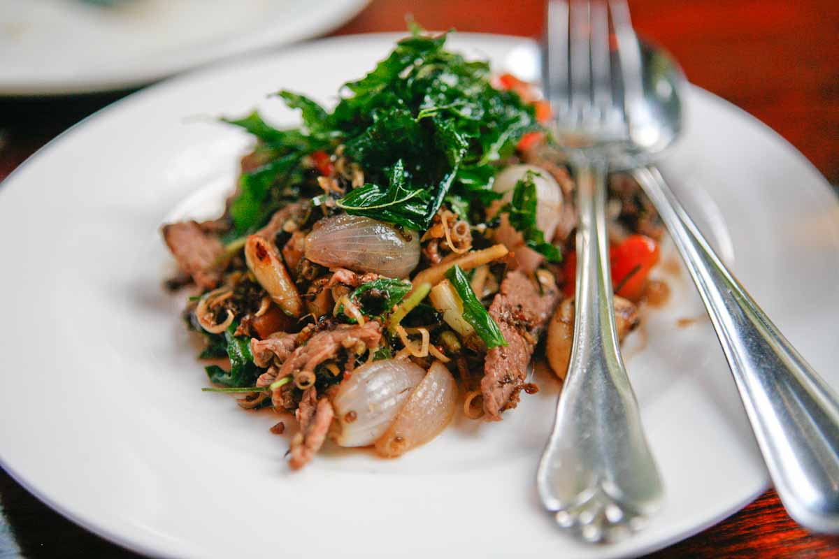 Stir-fried Beef with Wood Ants | Photo Credit: Dylan Benoit