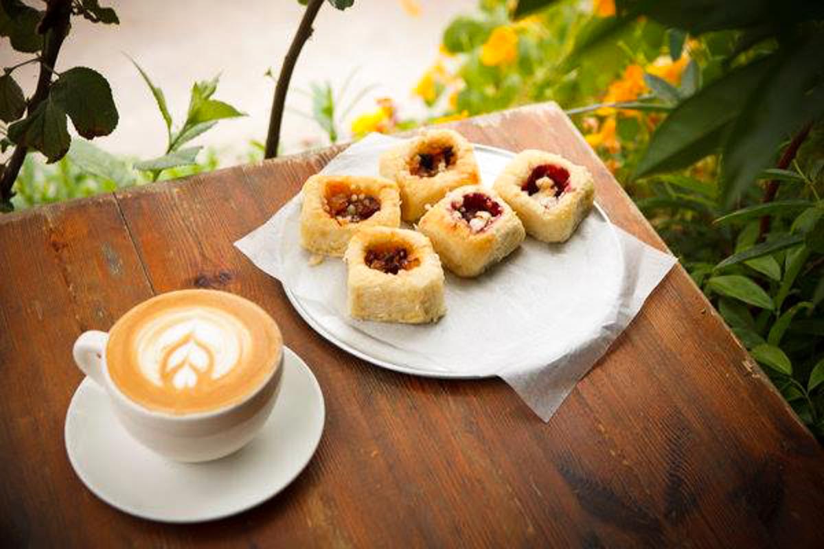 Kolache and coffee | Photograph courtesy of Revival Market