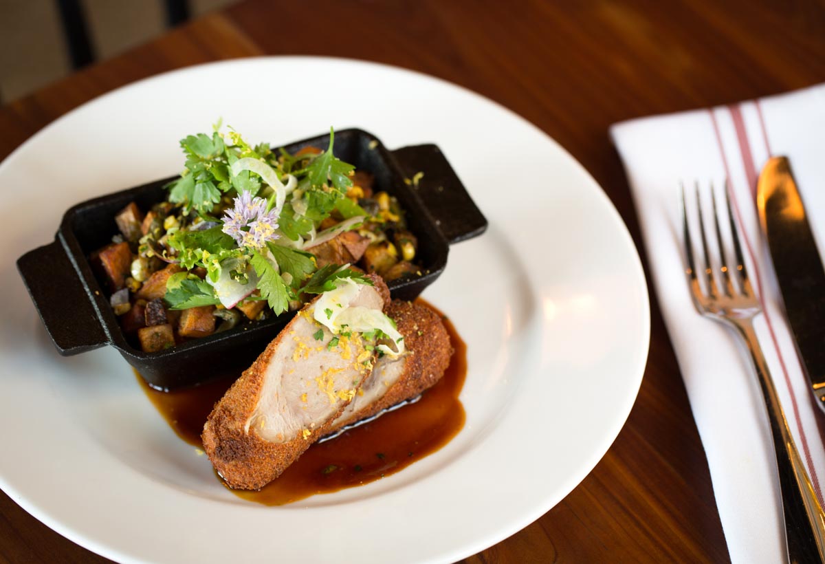 Crispy Quail Roulade at Clay Pigeon | Photo Credit: Jill Johnson