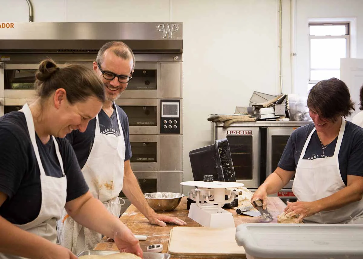 Ellen King pictured on right | Photograph courtesy of Hewn