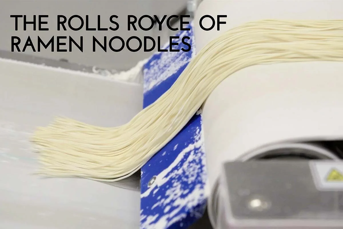 The Rolls Royce of Ramen Noodles