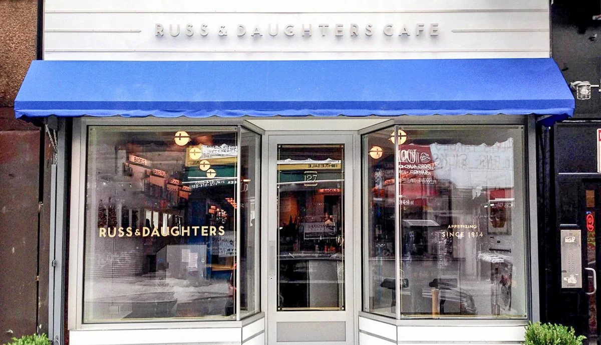 Photograph courtesy of Russ & Daughters Cafe
