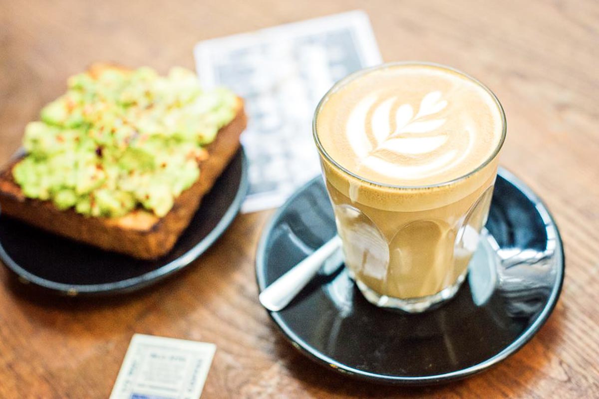 Flat White & Avocado on Toast at Bluestone Lane Collective | Photograph courtesy of BluestoneLane Collective