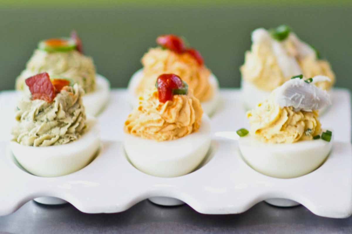 Signature Deviled Eggs | Photograph courtesy of Z-Grille