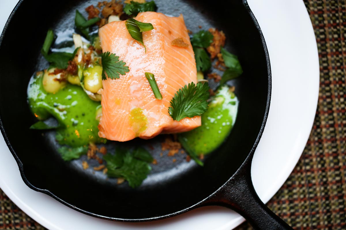 Arctic Char at Schenker's The Gander | Photo Credit: Katie Burton