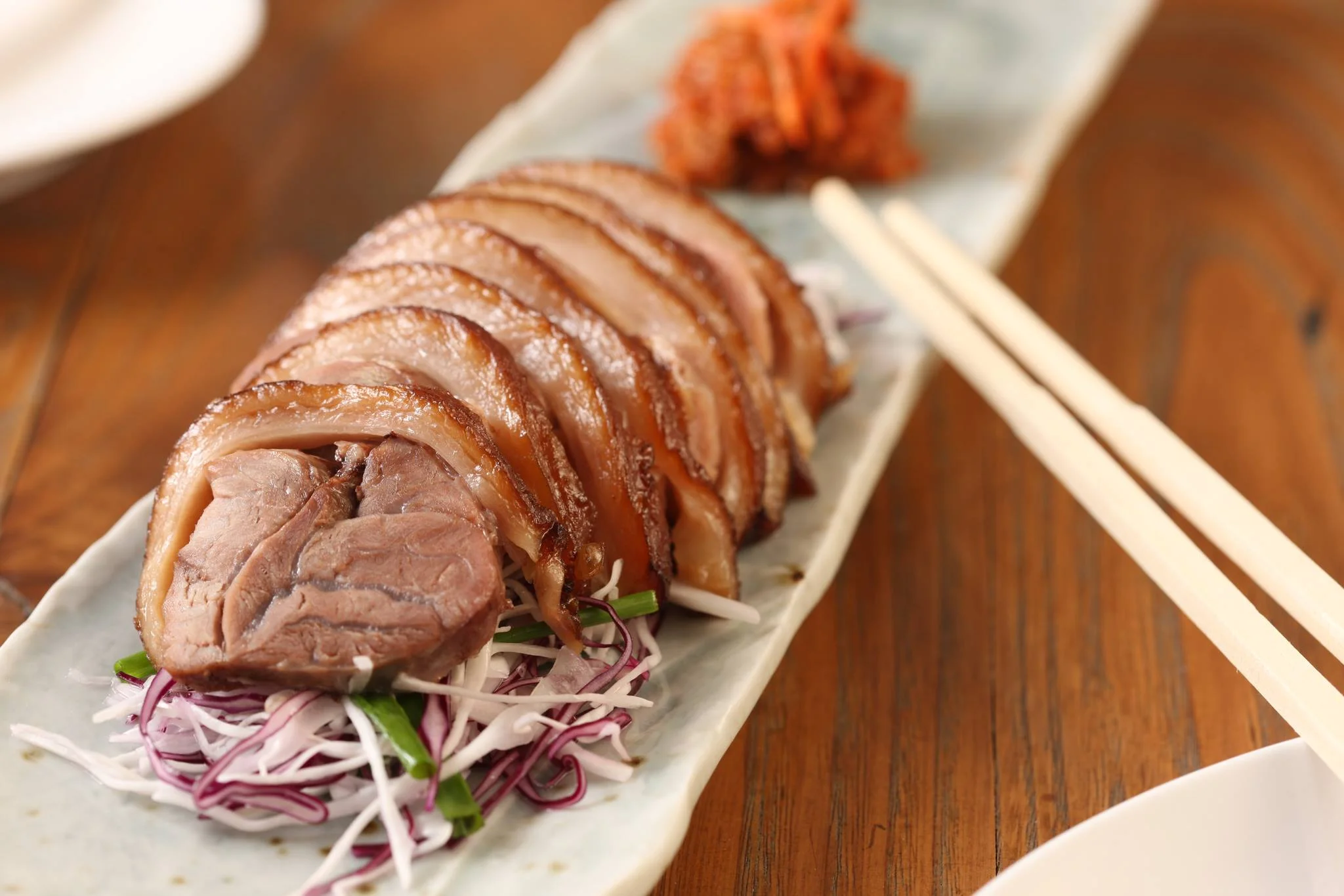 Jokbal - Korean-style pig trotters | Photograph courtesy of Hanjan