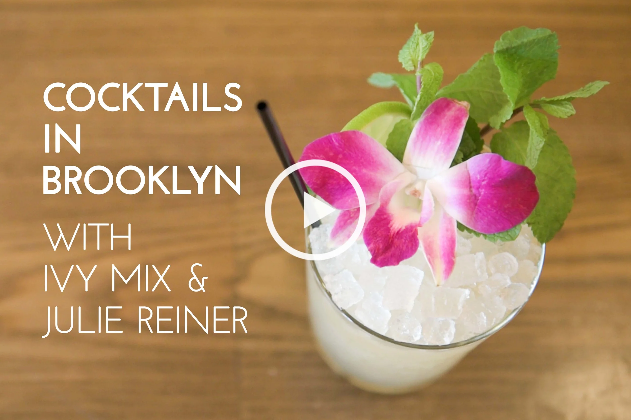 Cocktails in Brooklyn