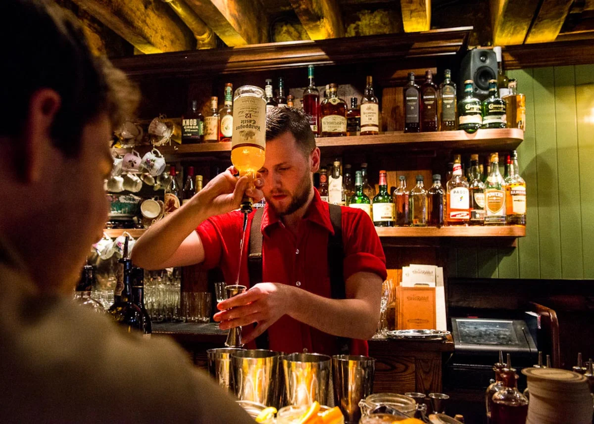 Dead Rabbit Bartender Jack McGarry | Photograph courtesy of The Dead Rabbit