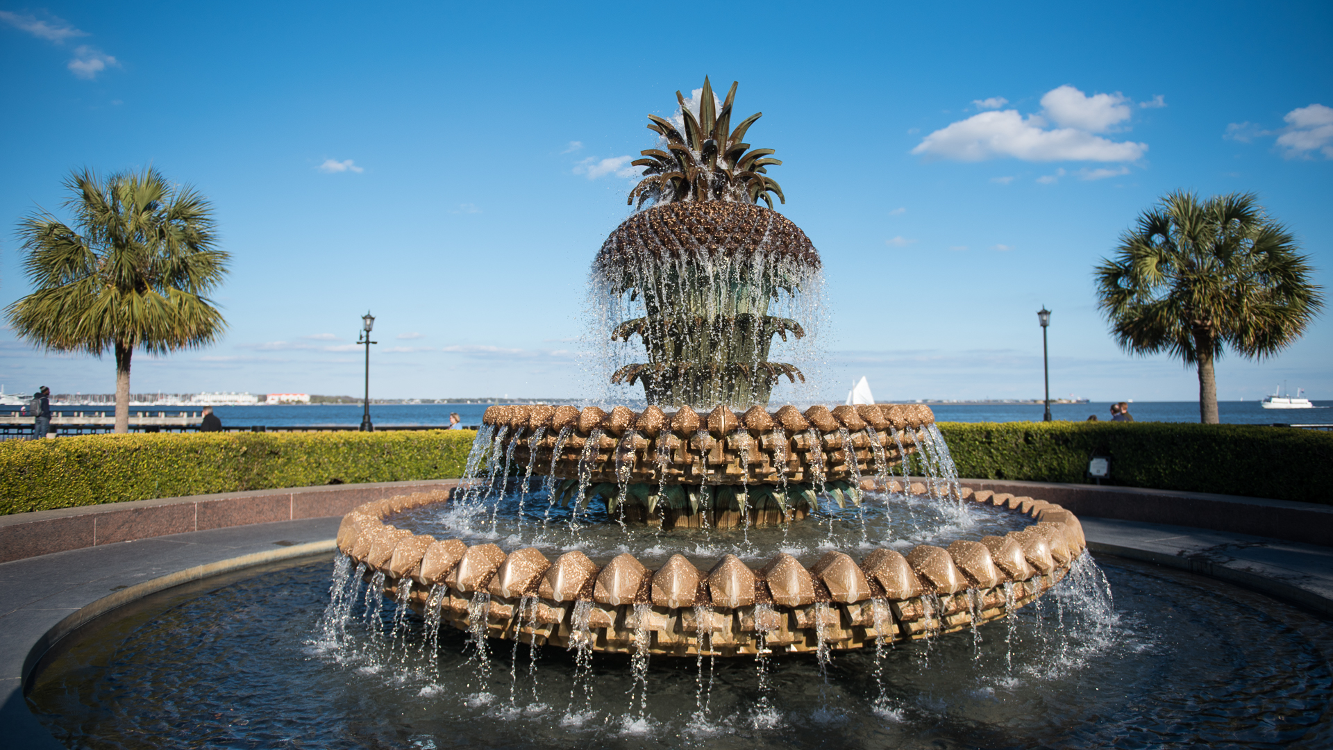 Iconic Pineapple Fountain