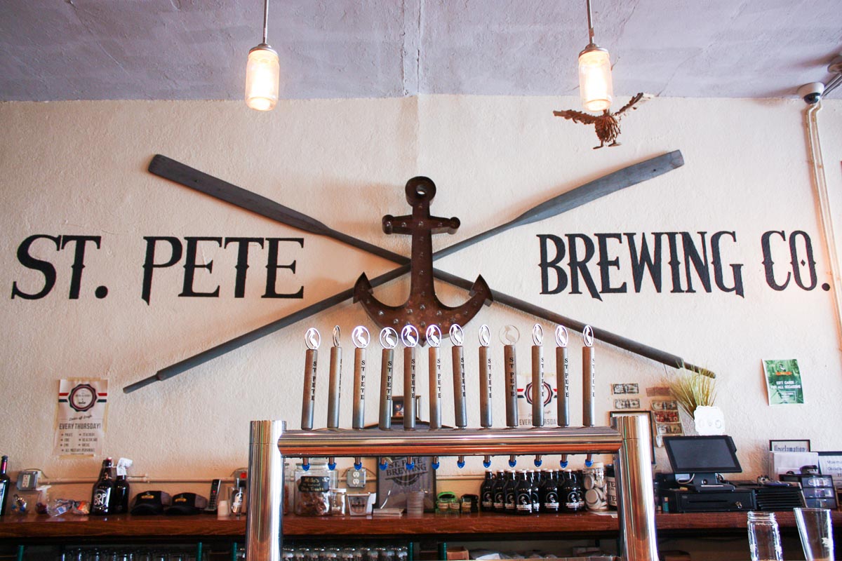 Photograph courtesy of St. Pete Brewing Company