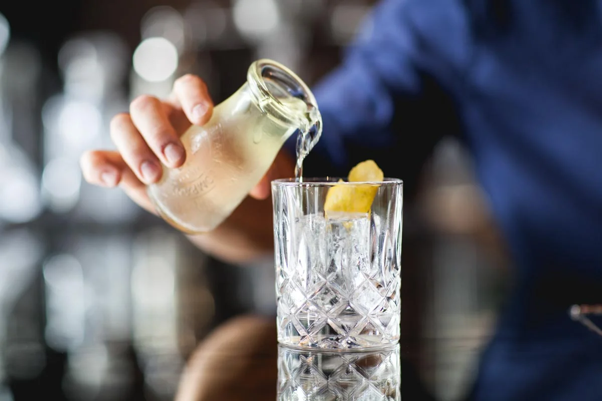 English Milk Punch at Faith & Flower | Photo Credit: Laura Ford
