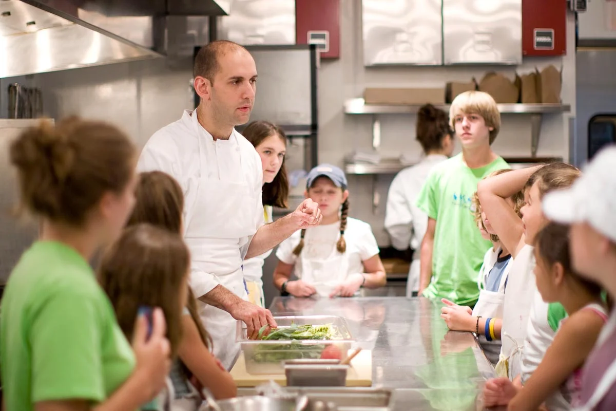 Chef Adam Kaye at Stone Barns | Photo Credit: Jen Munkvold