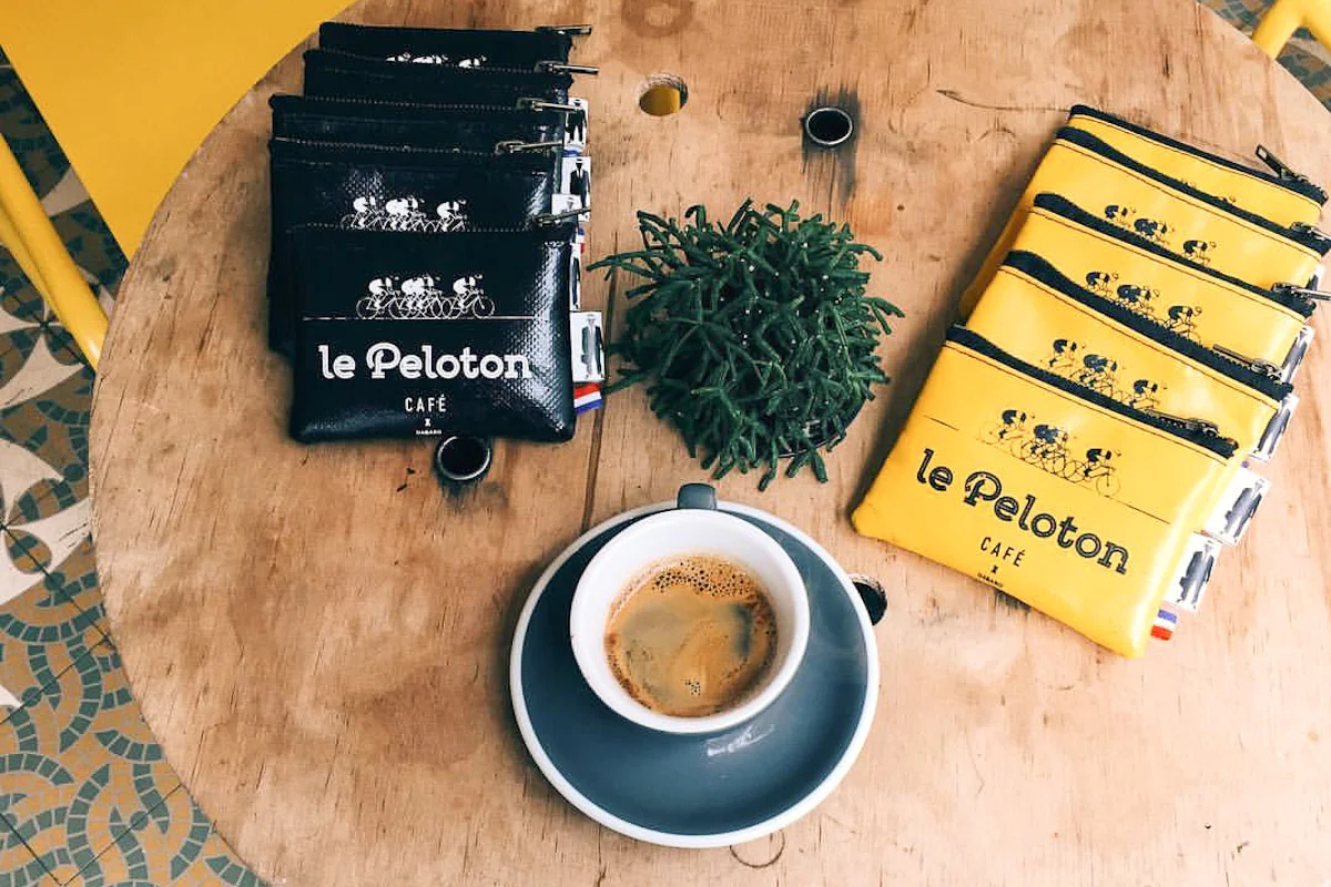 Photograph courtesy of Le Peloton Cafe